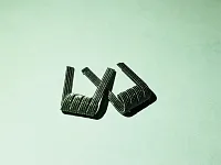 Quad Staggered Нержа+Нихром (4x0.3+0.1 3мм 4витка) готовый койл 1шт